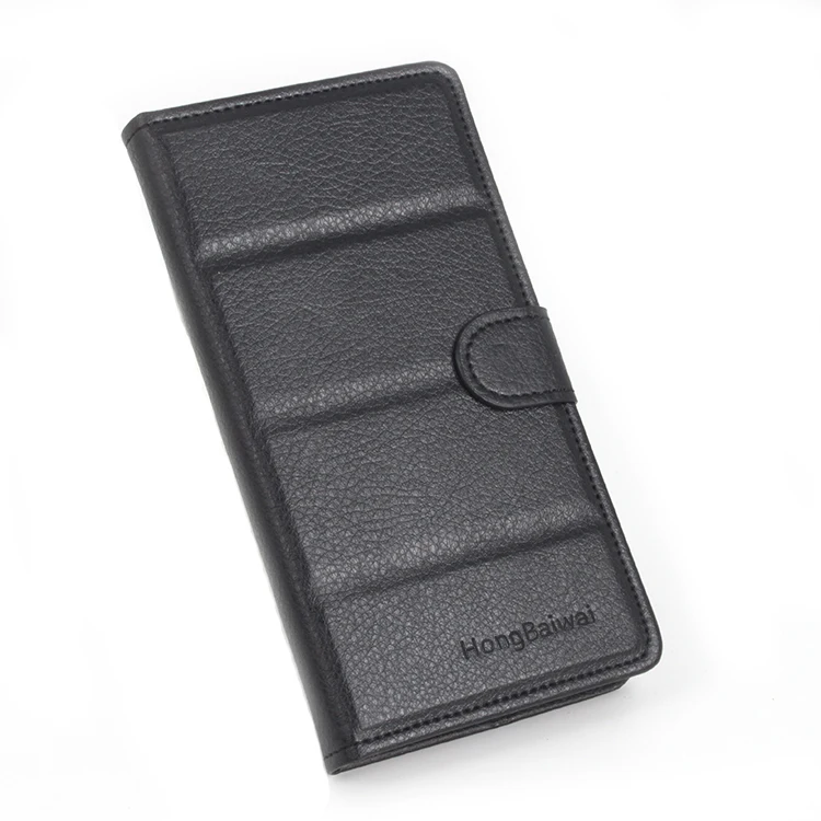 Для Doogee X5 Max/X5 Max Pro Чехол для телефона Фолио Флип чистый цвет Личи шаблон PU кожаный