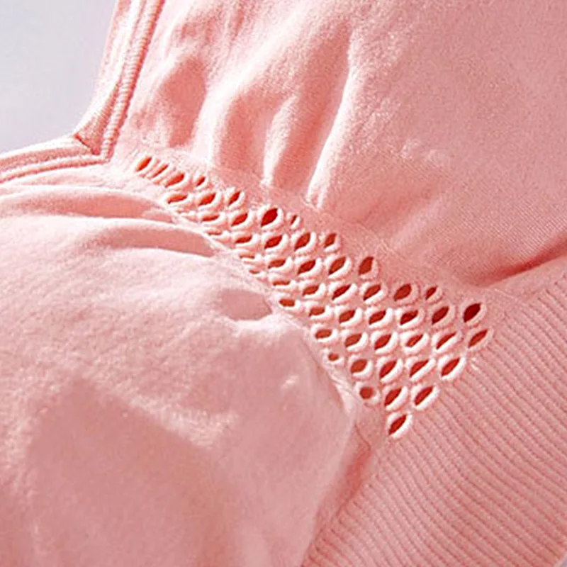 Push Up Seamless Bra Fitness Breathable For Women's Wire Free Lingerie Brassiere Sleeping Bras Bralette Underwear Top Shockproof | Женская