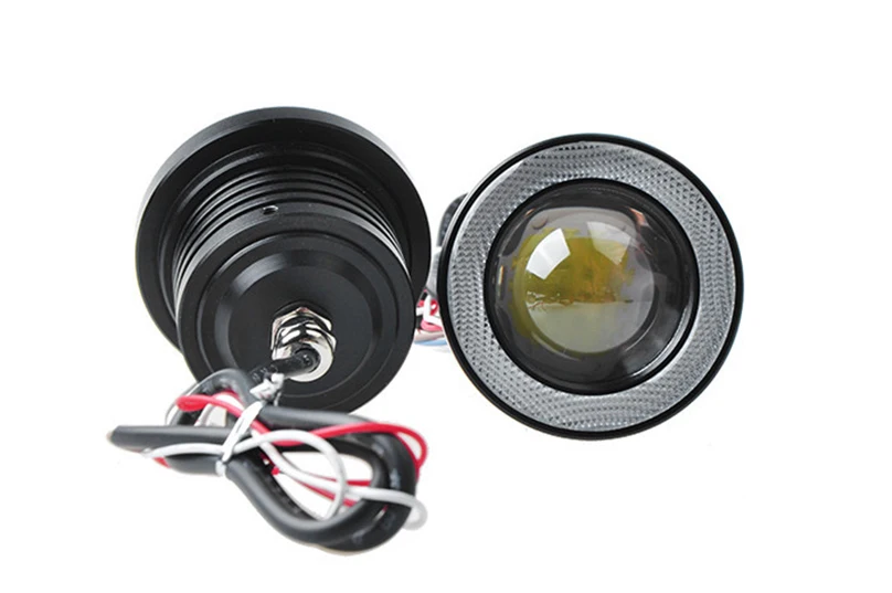 1 пара противотуманные фары ангельские глазки 30 Вт 2 5 3 0 дюйма|angel eyes fog light|fog lightcob