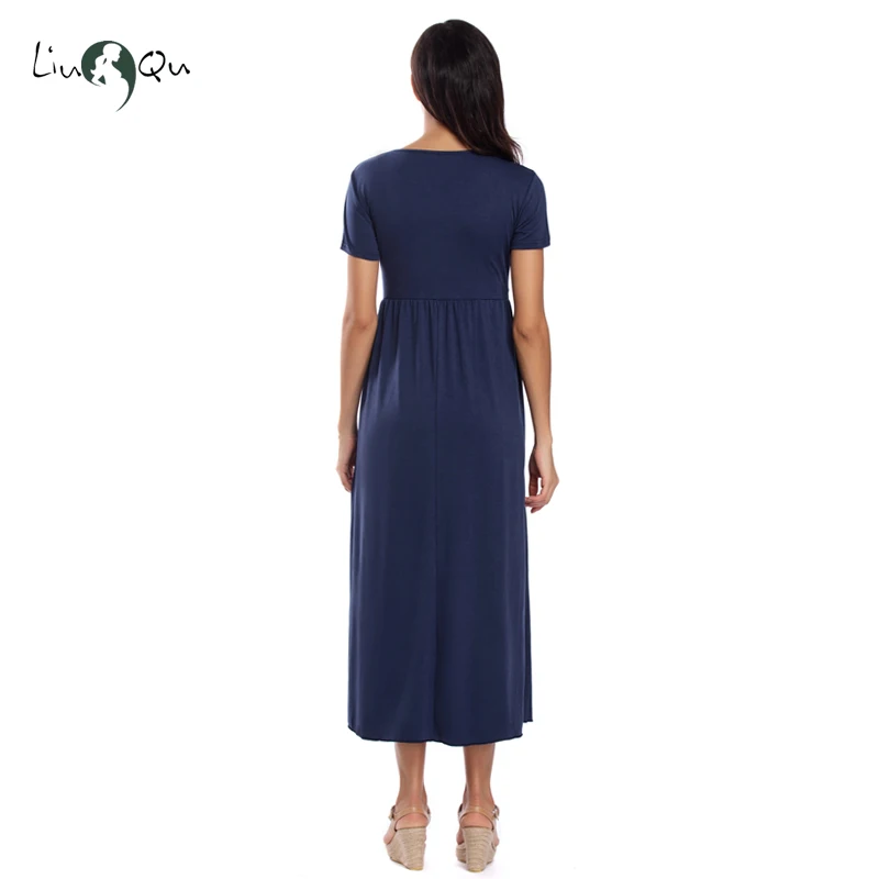 Женские винтажные цветочные платья для беременных с v-образным вырезом на талии и асимметричным подолом, летние платья для беременных