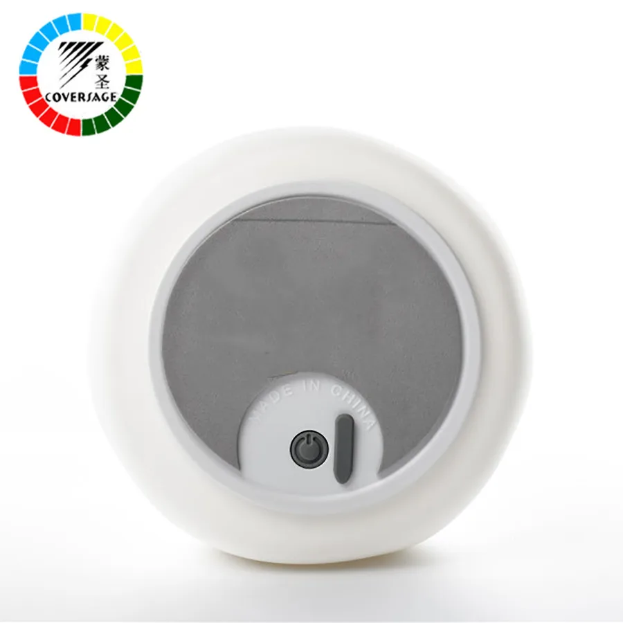 Coversage Красочный датчик движения Led Cat дети животное ночник мягкий мультфильм