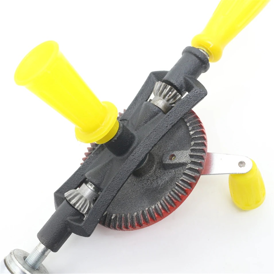 Ручная дрель для деревообработки сделай сам вращающиеся отверстия сверлильный