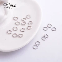 50pcs thickness 1mm stainless steel open jump ring split rings c rings jewelry findings