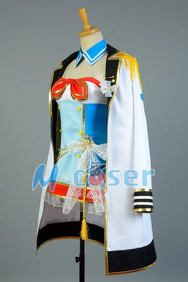 Костюм Моряка LoveLive Love Live Minami Kotori Темно Синяя Униформа для девочек морской аниме