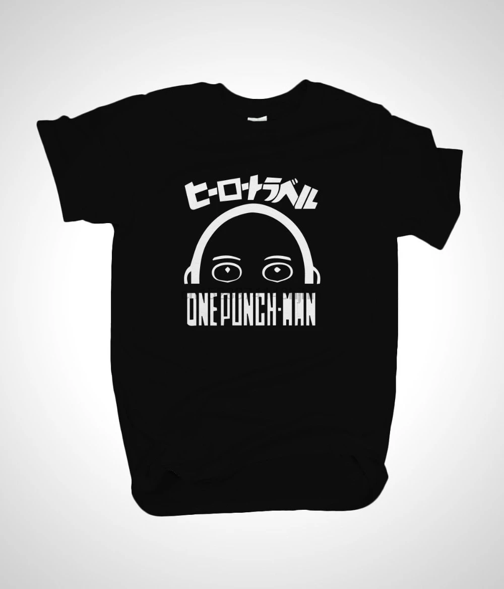 2018 Новая модная брендовая одежда One Punch выглядывал дизайн футболки с круглым