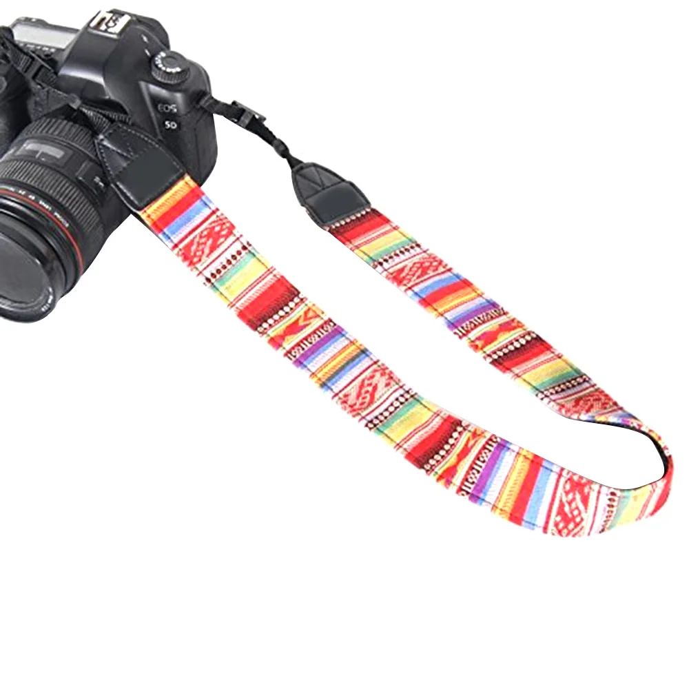 Богемный плечевой ремень Besegad для камеры Canon FujiFilm Nikon Olympus Panasonic Pentax Sony DSLR SLR