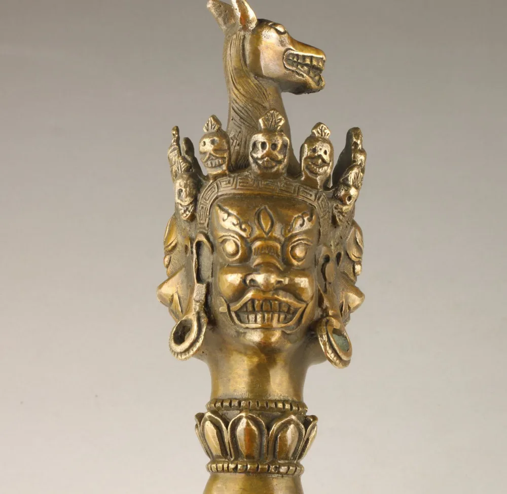 

Collection Handmade brass Buddhist Spiritual Exorcism Toolsl