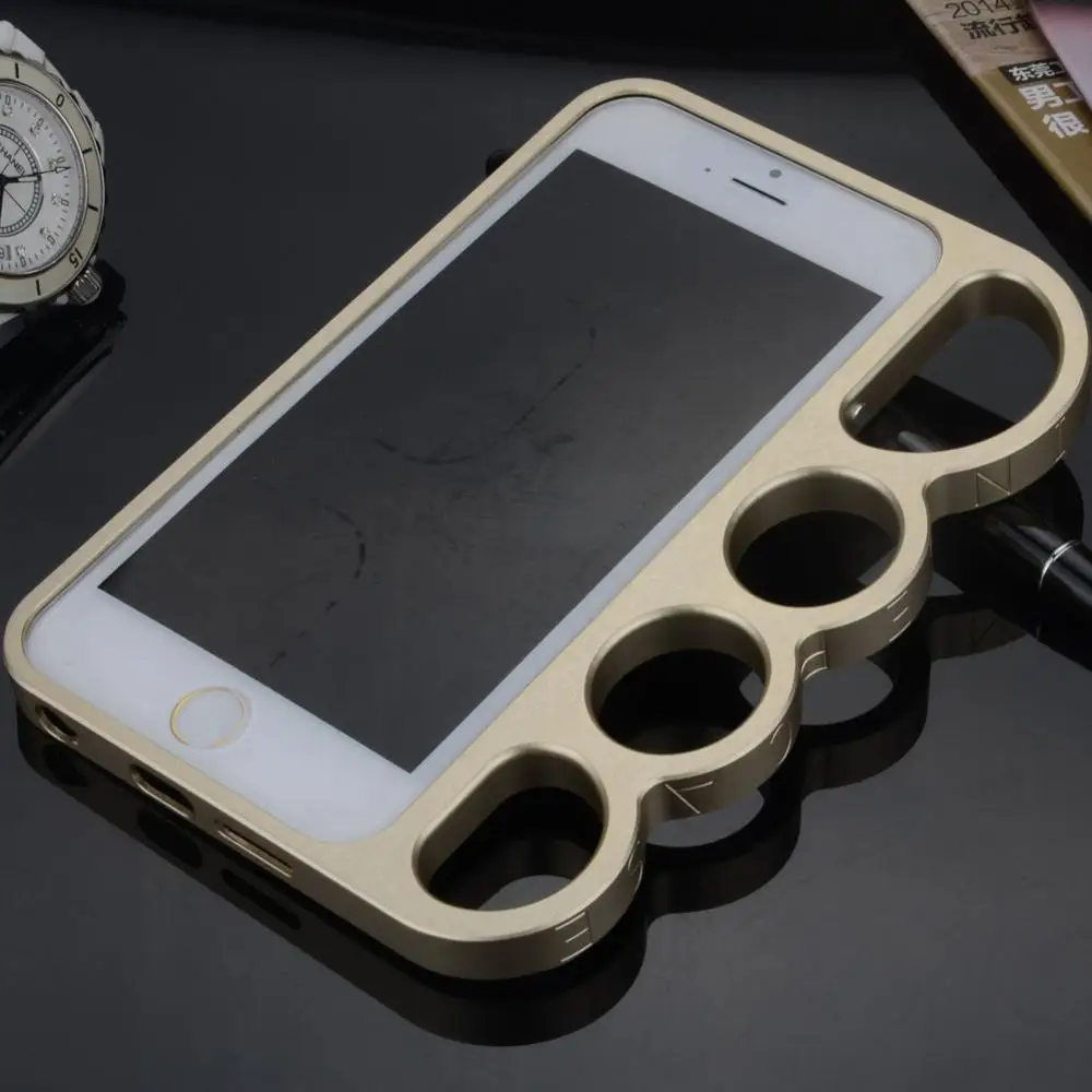gold CHEZVOUS металлический бампер из алюминиевого сплава для iPhone 8 модный дизайн сотового телефона чехол для iPhone 8 Plus горячая распродажа - Цвет: gold