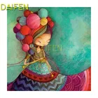 Полная квадратная Алмазная вышивка, шерстяная юбка Muppet для девушек, полная круглая Алмазная мозаика сделай сам, 3D Алмазная живопись, вышивка крестиком