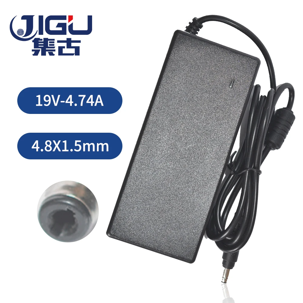 JIGU 19V 4.74A 90W пули Замена AC зарядное устройство адаптер питания для ноутбука HP Вход