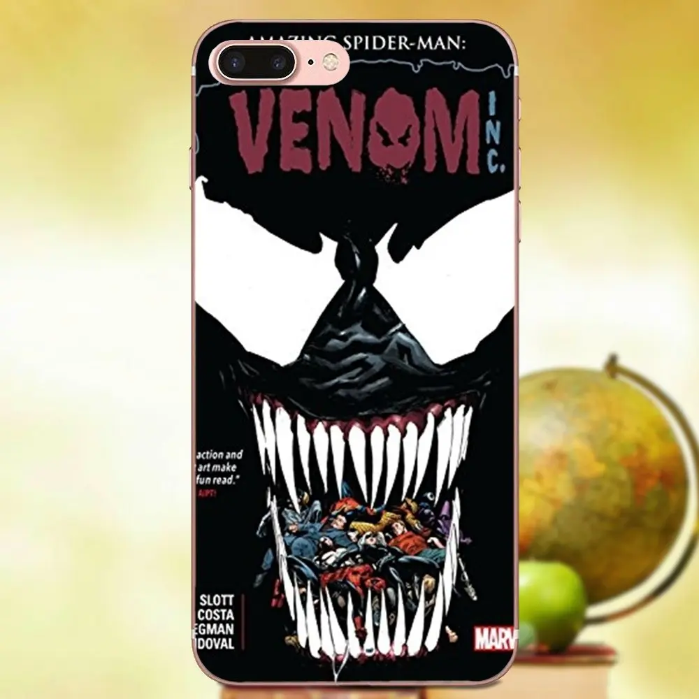 Новый логотип фильма Marvel Venom 2018 для Sony Xperia Z Z1 Z2 Z3 Z4 Z5 compact Mini M2 M4 M5 T3 E3 E5 XA XA1 XZ Premium |