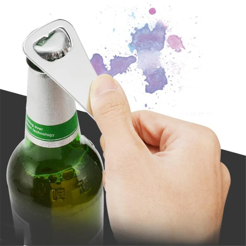 Большая плоская скоростная открывалка для бутылок панель удаления лезвий