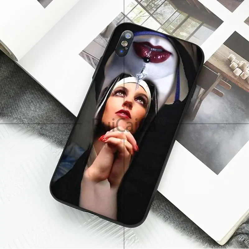 Ruicaica Sister nun Сделай Сам роскошный высокий протектор на конце чехол для iPhone 6S 6plus 7