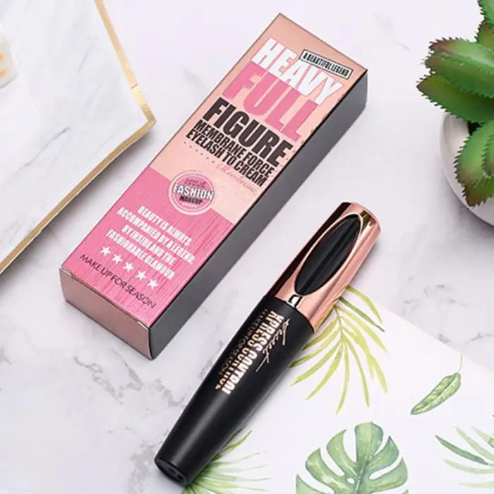 Mascaras наращивание ресниц 4D Удлиняющая уплотняющая плойка долговечная водонепроницаемая для женщин CD88