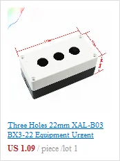 22 мм XAL-B03 BX3-22 оборудование срочно аварийной остановки кнопочный переключатель коробка IP65 NP2 NP4 LA37 38 39Y090