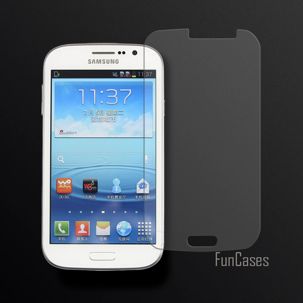 Закаленное стекло для samsung Galaxy i9082 Защитная пленка экрана I9082 2.5D изогнутый край 0 26