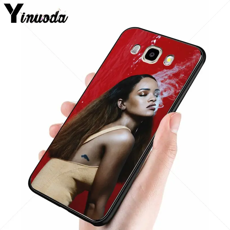 Yinuoda Rihanna анти-рабочий роскошный высокий протектор на конце телефона чехол для