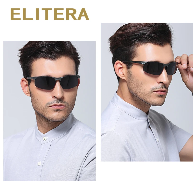 Elitera Алюминий Магний Поляризованные Солнцезащитные очки для женщин Для мужчин