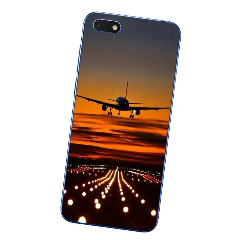 N243 самолет Fly Путешествия Мягкий ТПУ силиконовый чехол для huawei Honor 8C 8X9 10 20i V10 V20 Note10
