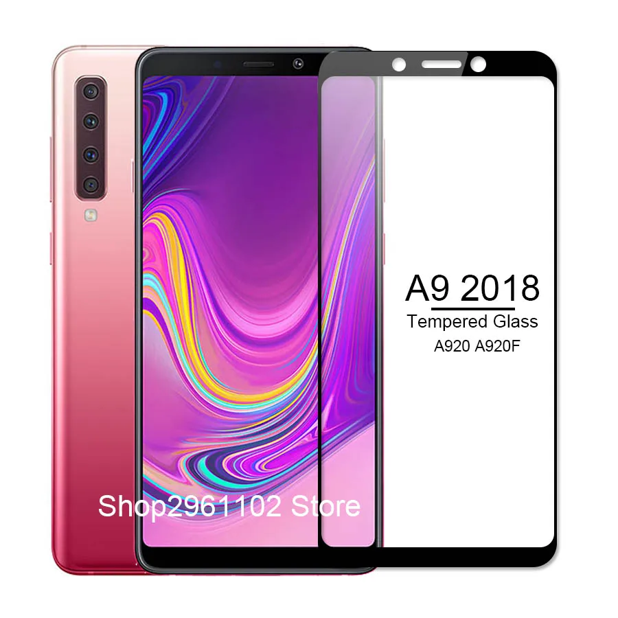 2 в 1 закаленное стекло для samsung Galaxy A9, задняя линза, стекло для Samung sumsung galax a 9 9a a920, защитная пленка для камеры