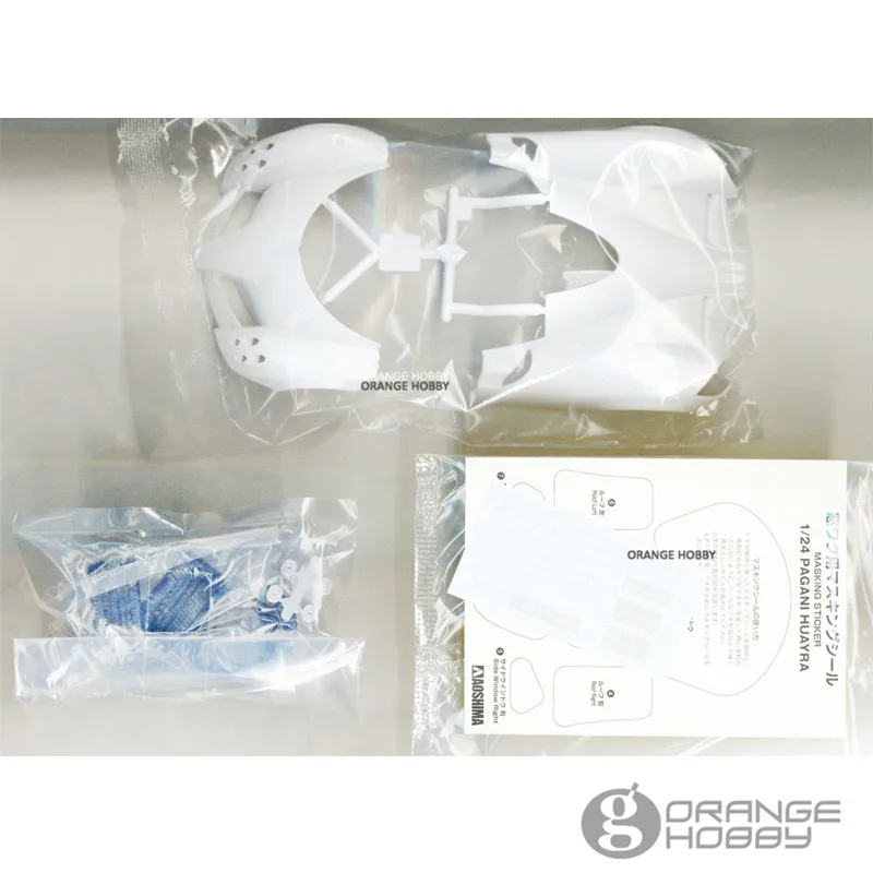 OHS Aoshima 05599 1/24 Huayra Pacchetto Tempesta сборка масштабная модель автомобиля строительные комплекты