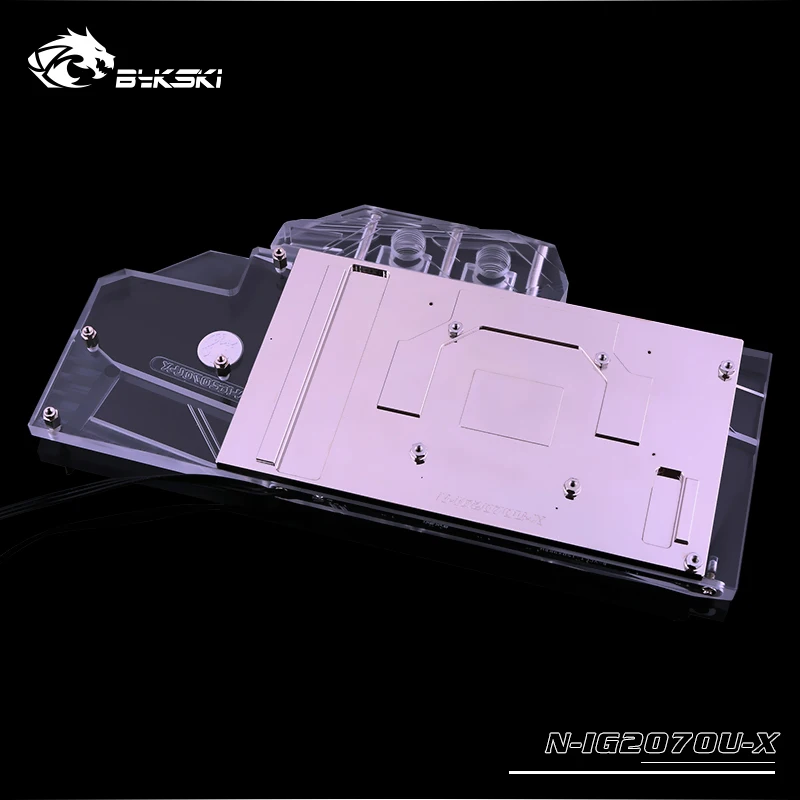 Bykski блок водяного охлаждения подходит красочные iGame GeForce RTX2070 Ultra OC блок GPU, 3 pin/4 Pin Материнская плата управления, N-IG2070U-X