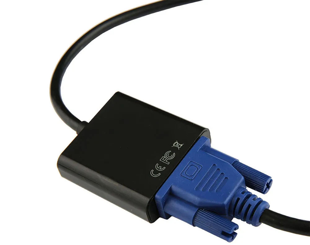 Full HD 1080P HDMI к VGA адаптер цифро-аналоговый преобразователь кабель для Xbox PS4 ПК ноутбук ТВ коробка к проектору дисплей HD tv