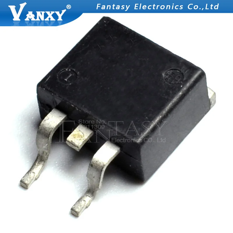 10 шт. SUM45N25-58 TO263 SUM45N25 TO-263 45N25 N-Channel 250V 45A MOSFET | Электронные компоненты и