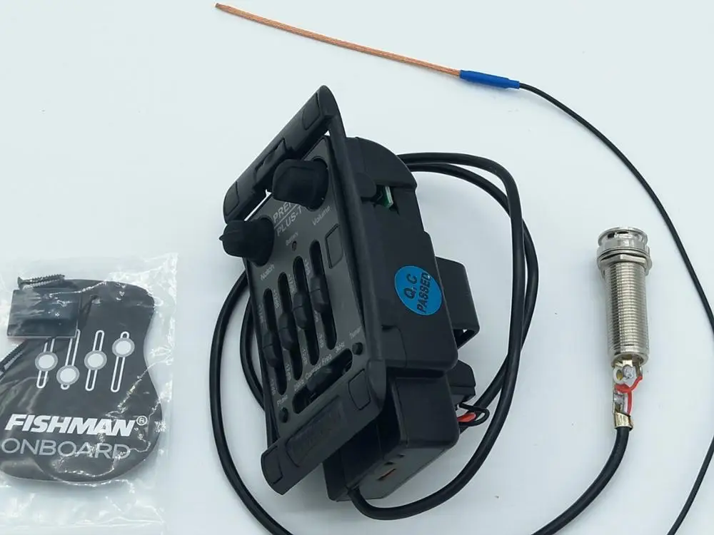 Звукосниматель для гитары приставка плюс-T бортовой Preamp матрица пикап экв звукосниматель для гитары