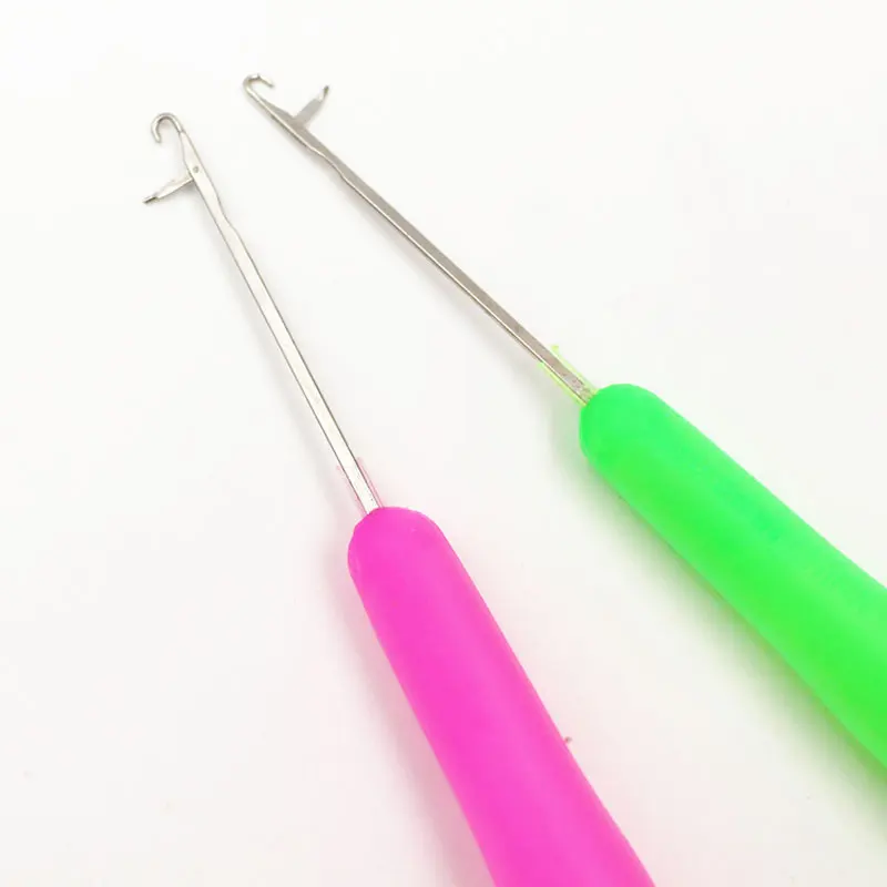Высокое качество 2 шт. набор крючков для вязания крючком стальная пластиковая