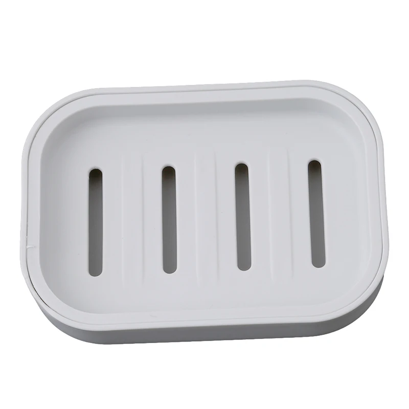 1 шт. мыльница пластиковая ванная комната креативный двойной сливной держатель