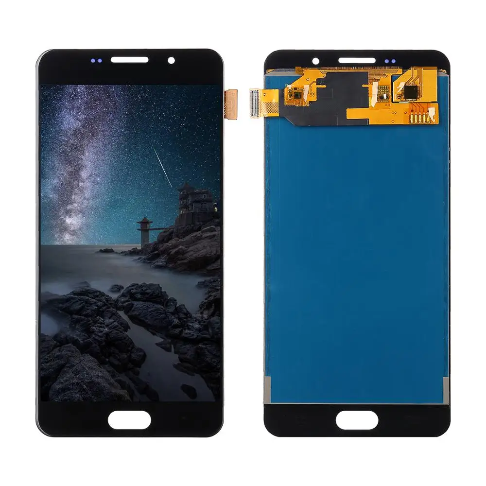 5 дюймовый ЖК дисплей для Samsung Galaxy A7 2016 LCD A710 A710F A710M 100% протестированный рабочий +