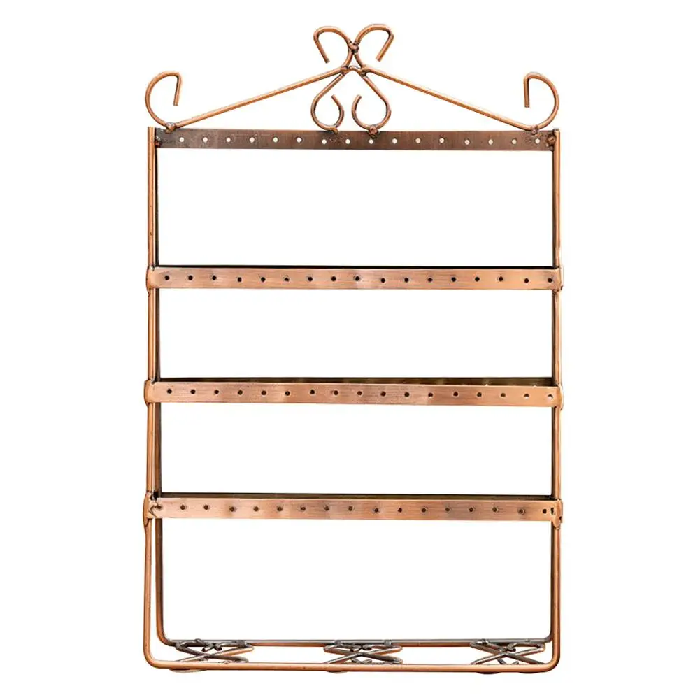 

4-Tier Durable Jewelry Stand Rack Earrings Display Organizer Holder Props Shelf hot