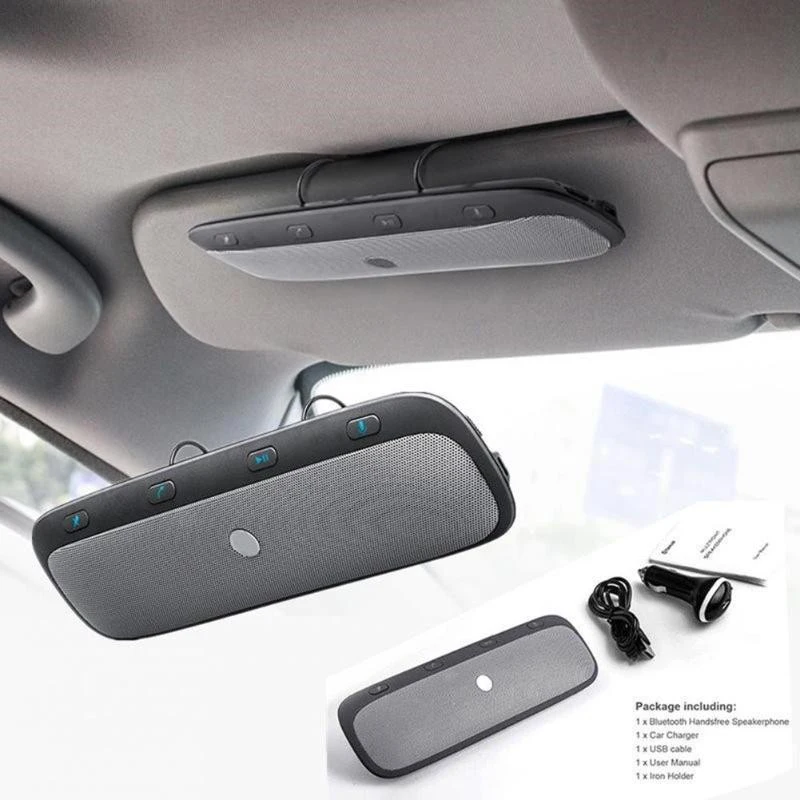 Новый Защита от солнца козырек многоточечный беспроводной Bluetooth громкой связи