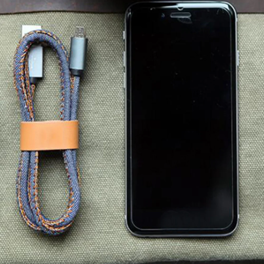 Зарядный кабель в нейлоновый оплетке с разъемом Micro usb для samsung S7 Android быстрой