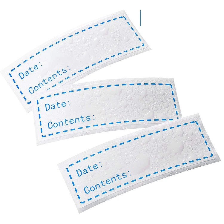 100 этикеток/рулон этикеток для хранения еды съемные Замороженные наклейки