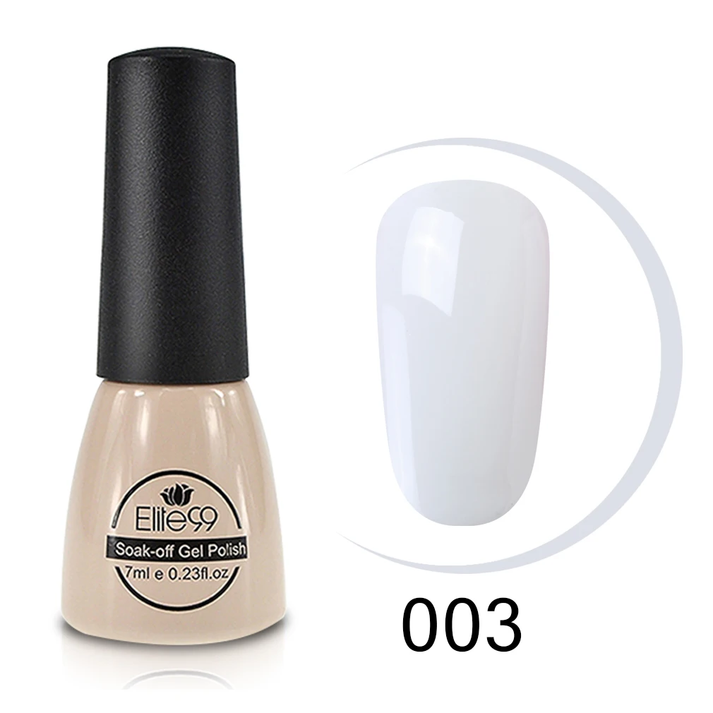 milky white Гель для ногтей Elite99 cheir Candy Sandy Shimmer Профессиональный замачивающийся светодиодный Гель-лак праймер нужен молочно-белый гель основа верхнее покрытие 10 мл - Цвет: milky white