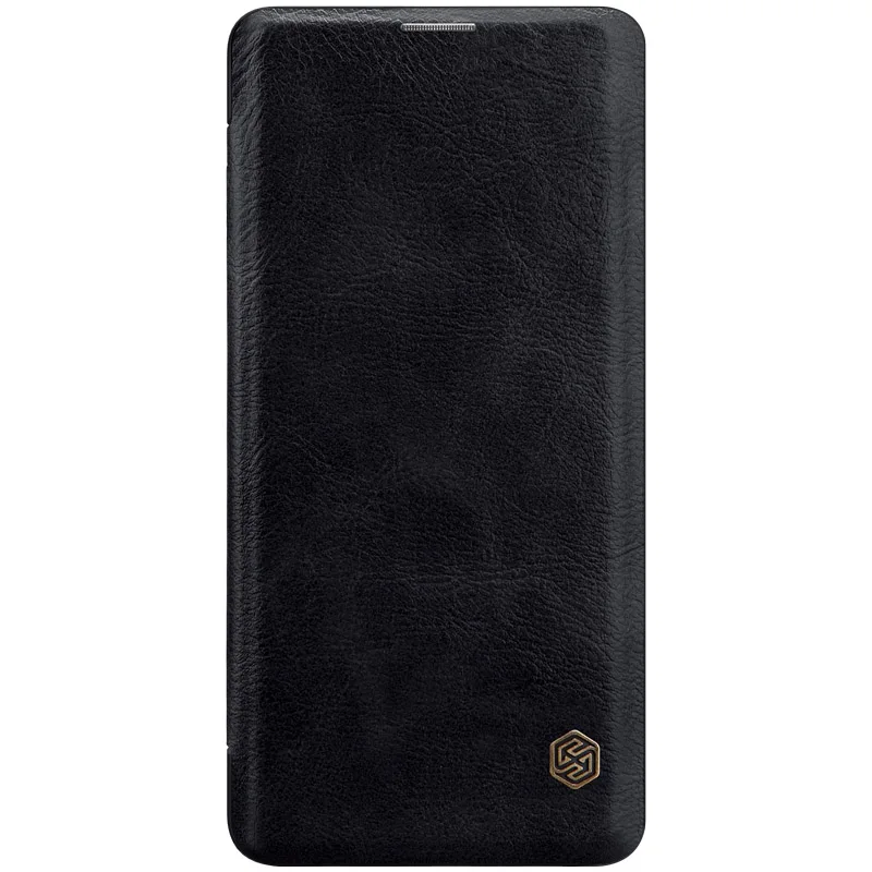 Black Nilkin для samsung Galaxy S10 Plus чехол Nillkin роскошный мягкий PU Флип кожаный чехол для телефона для samsung S10e/S10 Lite чехол s - Цвет: Black