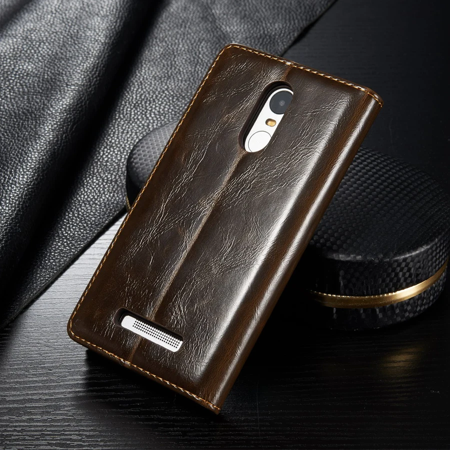 Оригинальный чехол для телефона Xiaomi Mi8 Fundas Роскошный из натуральной кожи с