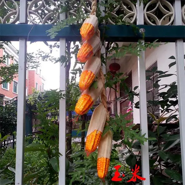 Corn 2 Имитация фруктов и овощей DIY праздничные принадлежности искусственный декор для ресторана кухни дома настенный Декор Поддельные - Цвет: Corn 2