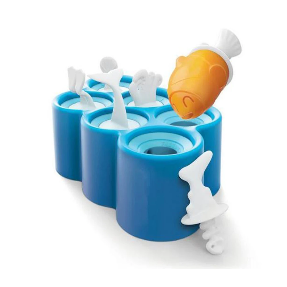 Icecube прессформа для приготовления крема креативная уродливая форма в форме рыбы