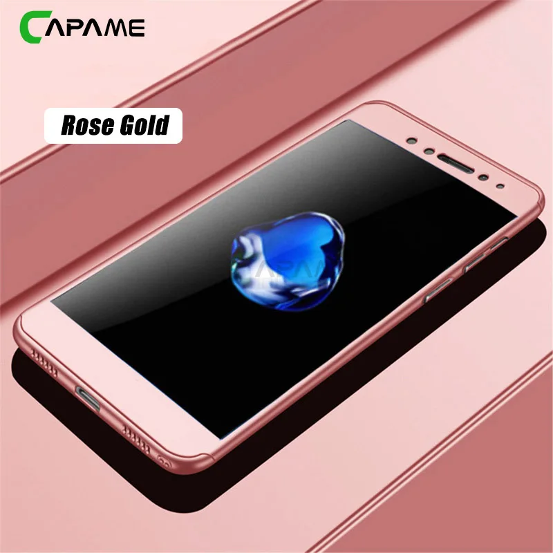 CAPAME жесткие чехлы для телефонов Xiaomi Redmi Note 5 6 Pro 6A 5A Prime S2 360 Полное покрытие чехол