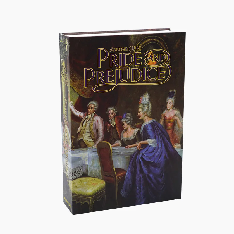 Металлический ящик для денег книга свинья копилка сохранения энергии безопасный