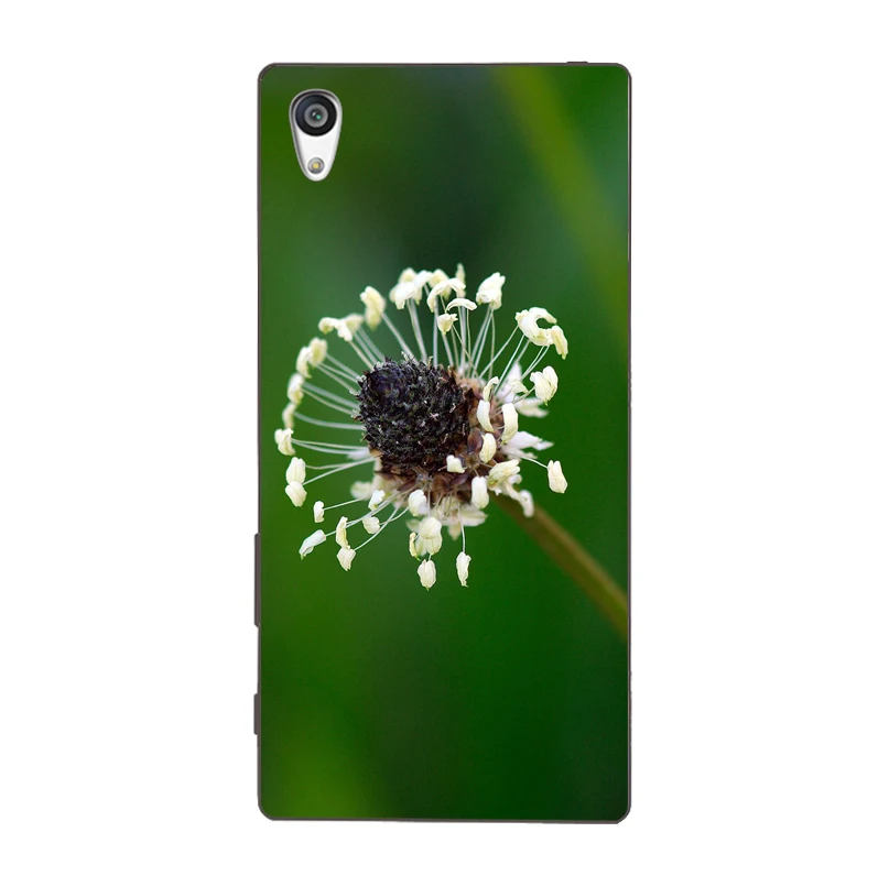 Красивое растение цветок одуванчика ТПУ чехол мягкий для sony Xperia Z Z1 Z2 Z3 Z4 Z5