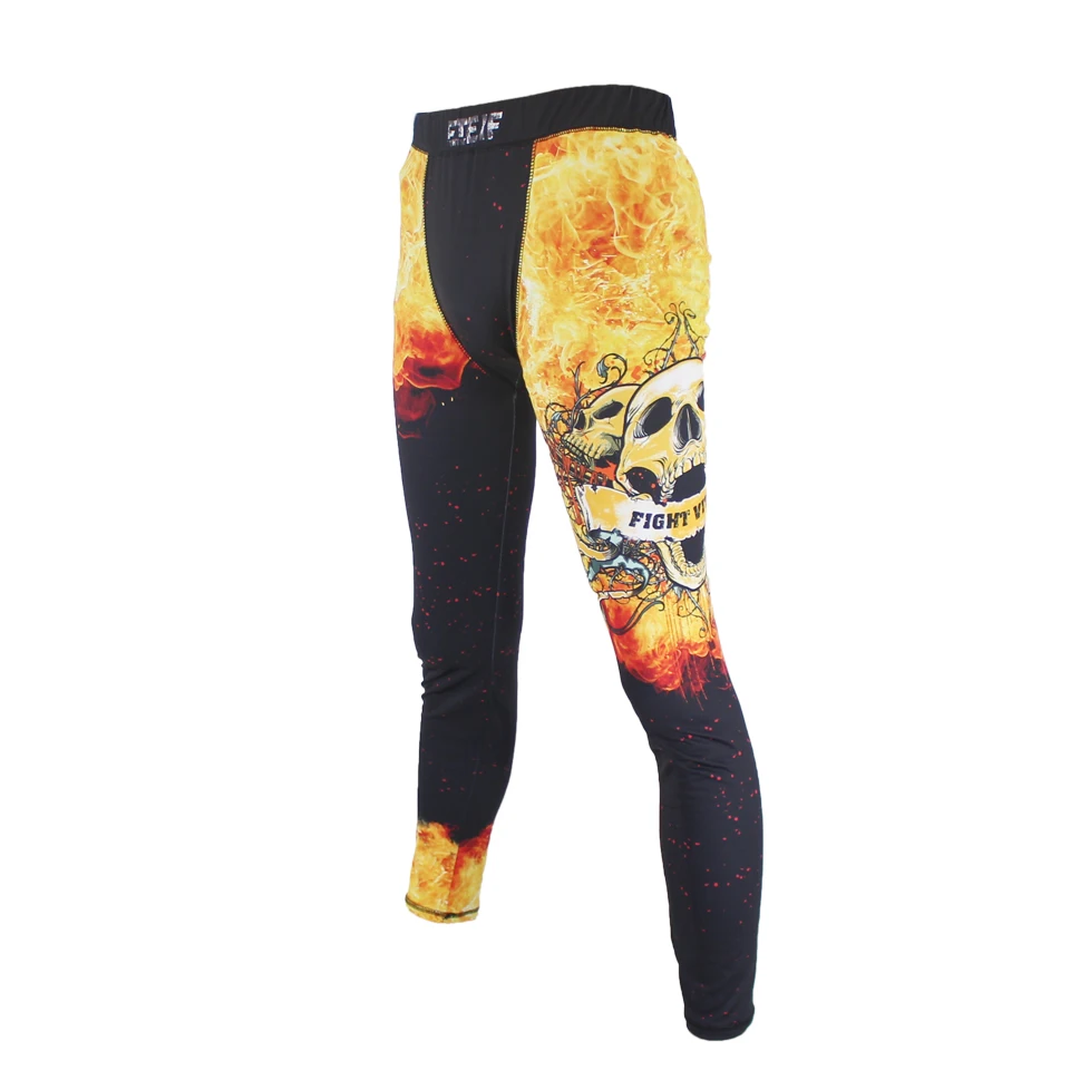 Брюки SUOTF мужские зимние с принтом желтого черепа смерти|Штаны для велоспорта| |