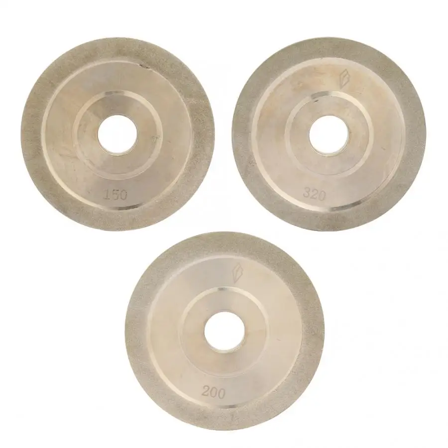 Шлифовальный круг 100*20 мм Алмазный с гальваническим покрытием шлифовальный