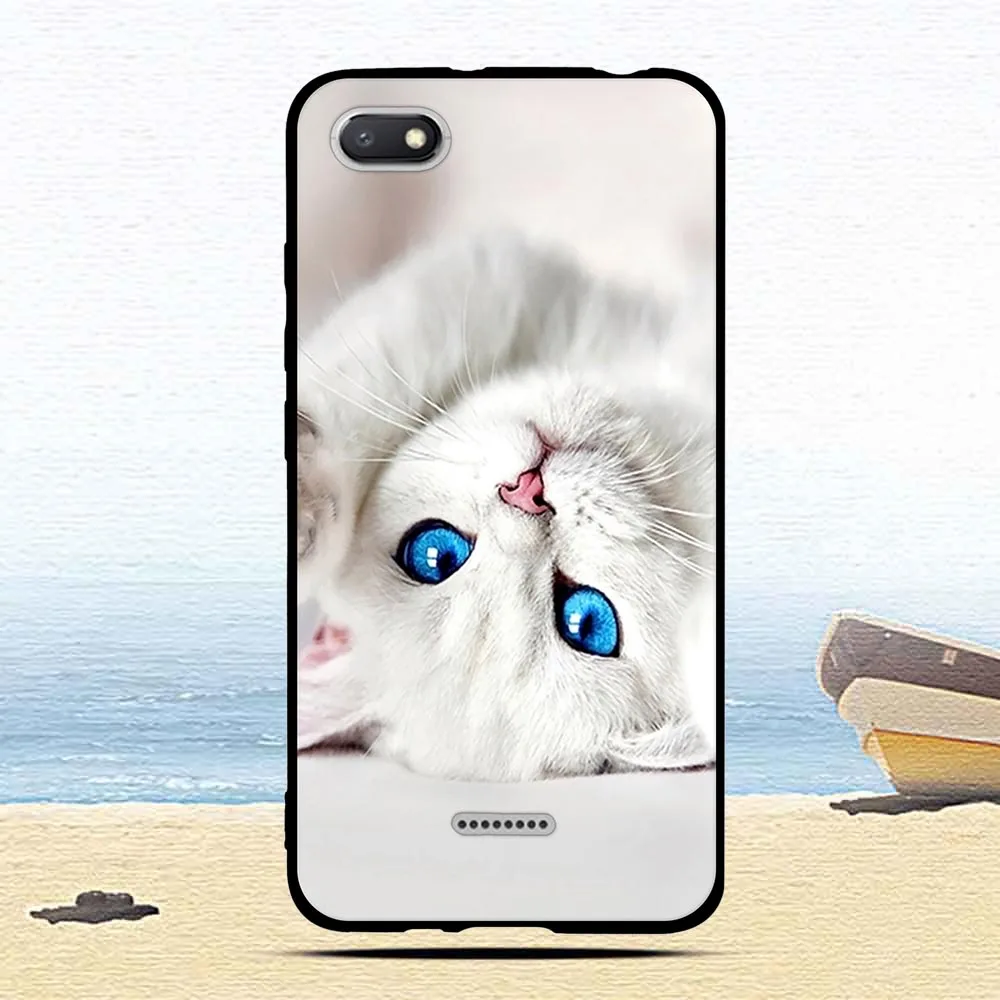 Силиконовый чехол для Xiaomi Redmi 6A из ТПУ с рисунком 5 45 дюйма 6a Redmi6a чехлы