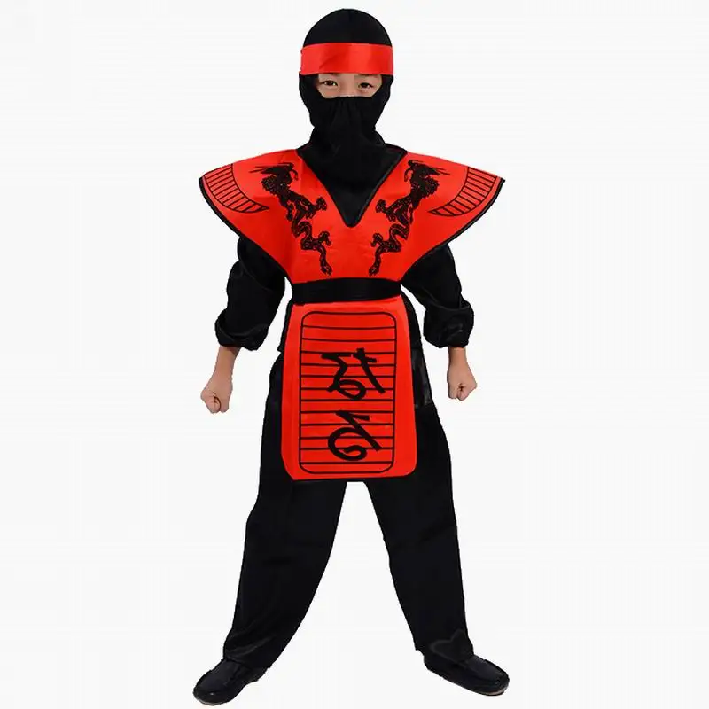 

Black Boy Ninja Costume Kids Clothes Sets Children Halloween Costume for Kids Christmas Fancy Party Dress Ninja Anime Suits