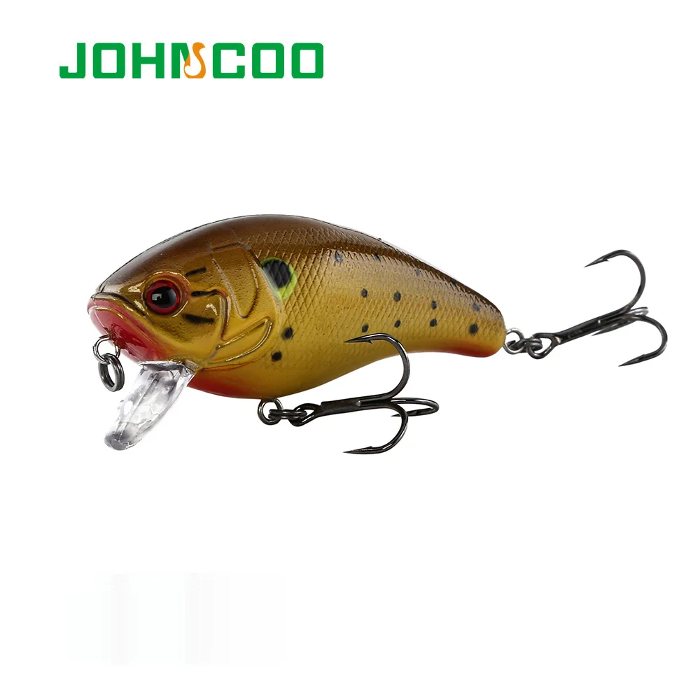 JOHNCOO 70 мм 17 5 г Crankbait рыболовная приманка искусственная жесткая рукоятка для ловли