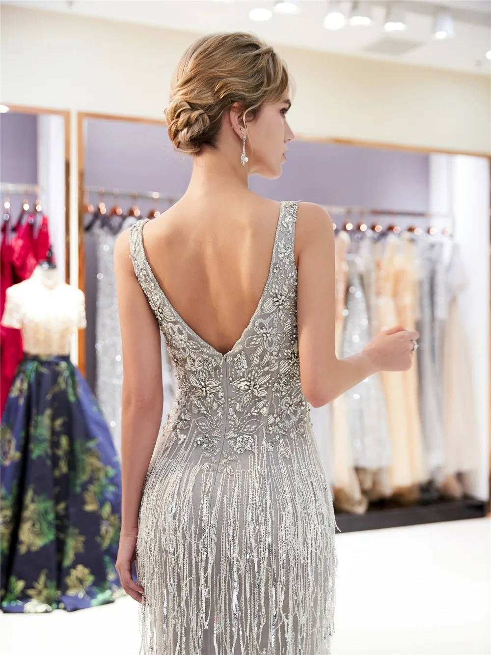 Forevergracedress новый дизайн роскошные платья для выпускного вечера 2019 с открытой